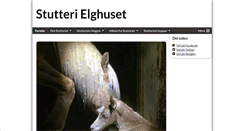 Desktop Screenshot of elghuset.dk